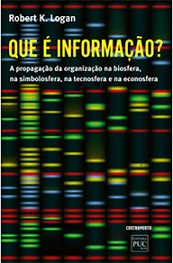 Capa do livro "Que é informação?"